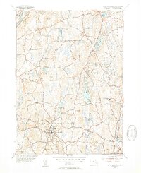 North Brookfield 1952 topographic map thumbnail