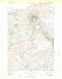 Newburyport West 1952 topographic map thumbnail