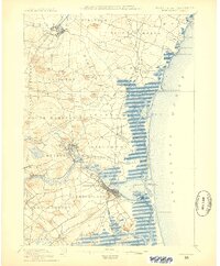 Newburyport 1888 topographic map thumbnail