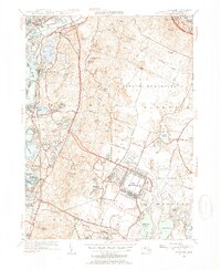 Pocasset 1953 topographic map thumbnail