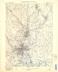 Providence 1887 topographic map preview