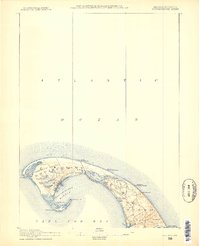 Provincetown 1887 topographic map thumbnail
