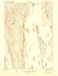 Quabbin Reservoir 1944 topographic map thumbnail