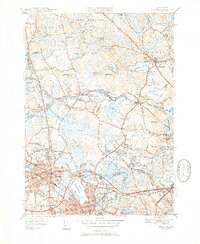 Reading 1951 topographic map thumbnail