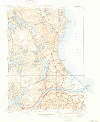 Sagamore 1940 topographic map thumbnail