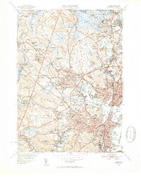 Salem 1949 topographic map preview