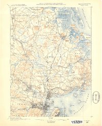 Salem 1917 topographic map thumbnail
