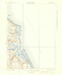 Scituate 1940 topographic map thumbnail