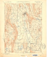Sheffield 1885 topographic map thumbnail