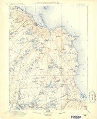 Plymouth 1886 topographic map thumbnail