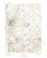 Springfield North 1946 topographic map thumbnail