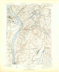 Springfield South 1944 topographic map thumbnail