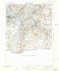 Springfield South 1938 topographic map thumbnail