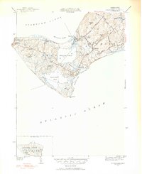 Squibnocket 1951 topographic map thumbnail