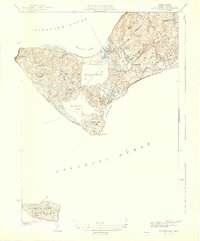 Squibnocket 1944 topographic map thumbnail
