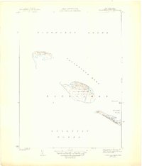 Tuckernuck Island 1944 topographic map thumbnail