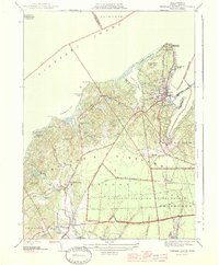 Vineyard Haven 1944 topographic map thumbnail