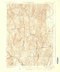 Williamsburg 1941 topographic map thumbnail