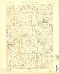 Winchendon 1887 topographic map thumbnail