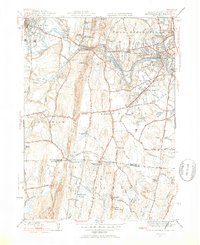 West Springfield 1944 topographic map thumbnail
