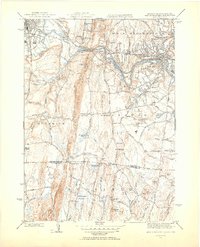 West Springfield 1944 topographic map thumbnail