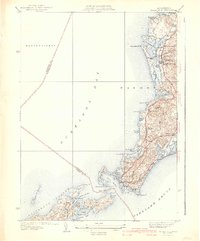 Woods Hole 1941 topographic map thumbnail
