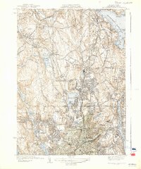 Worcester North 1939 topographic map thumbnail