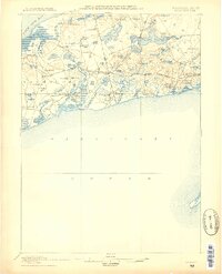 Yarmouth 1887 topographic map thumbnail