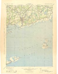 Block Island topographic map thumbnail