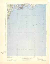 Newport 1942 topographic map thumbnail