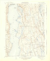 Tiverton 1942 topographic map thumbnail