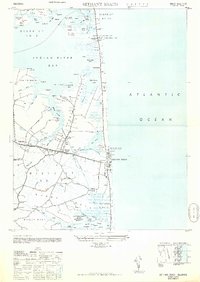 Bethany Beach 1948 topographic map thumbnail