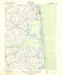 Rehoboth 1918 topographic map thumbnail