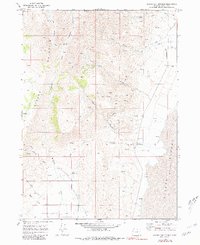 Alvord Hot Springs 1968 topographic map thumbnail
