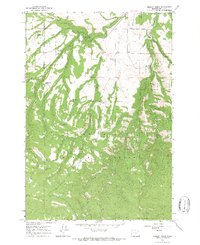 Marley Creek 1965 topographic map thumbnail