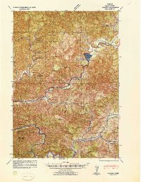 Blachly 1941 topographic map thumbnail