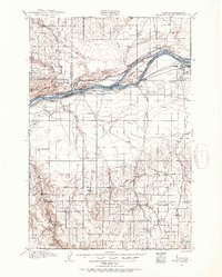 Blalock Island 1906 topographic map thumbnail