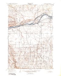 Blalock Island 1908 topographic map thumbnail