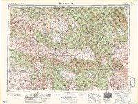 Canyon City 1959 topographic map thumbnail