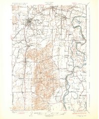 McMinnville 1926 topographic map thumbnail