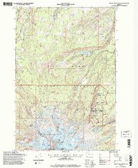 Mount Hood North 1996 topographic map thumbnail