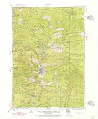 Mt. Jefferson 1927 topographic map preview
