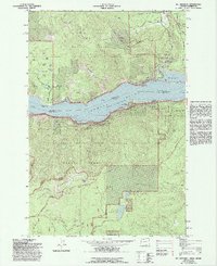 Mt. Defiance 1979 topographic map thumbnail