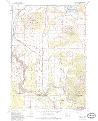 Opal City 1985 topographic map thumbnail