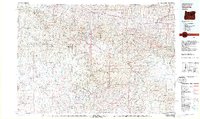 Dayville 1981 topographic map thumbnail