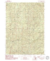 Dutchman Butte 1990 topographic map thumbnail