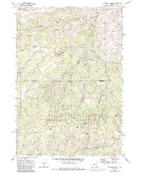 Dutchman Creek 1968 topographic map thumbnail