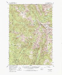 Eagle Cap 1954 topographic map preview