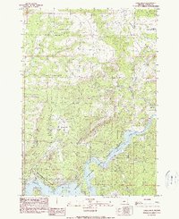 Eagle Rock 1990 topographic map thumbnail