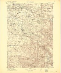 Estacada 1916 topographic map thumbnail